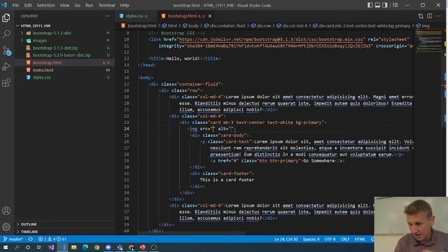 Introduction to Bootstrap Cards смотреть онлайн