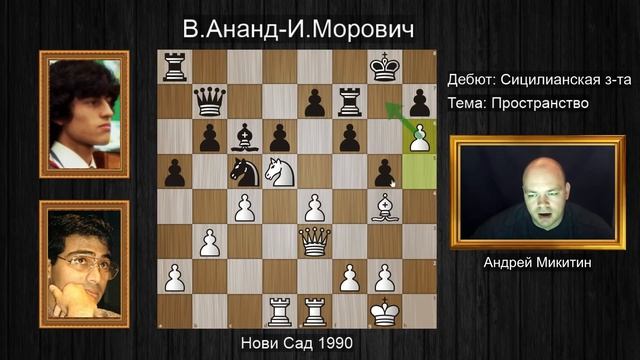 Виши Ананд: Яркая игра на ДВУХ флангах! Шахматы. смотреть онлайн