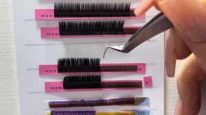 Как формировать пучки для наращивания ресниц?