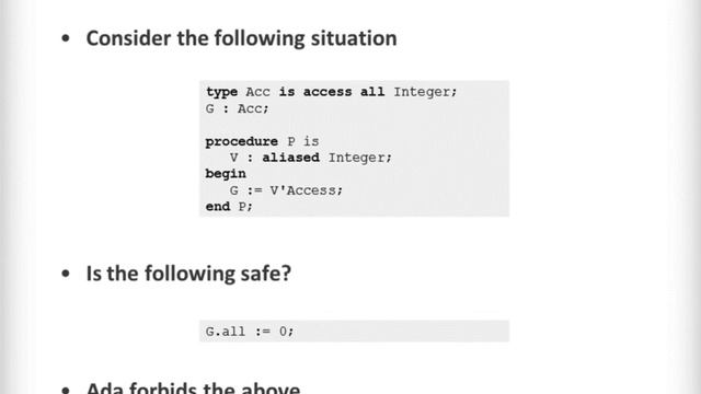 Ada 003 - Lesson 3 - Access Types смотреть онлайн