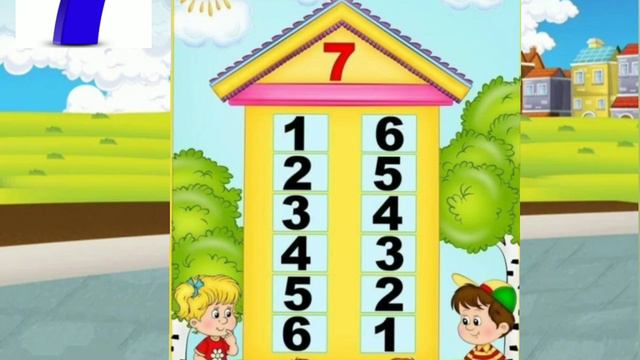 Число та цифра 7, склад числа , дні тижня, порядкова лічба смотреть онлайн