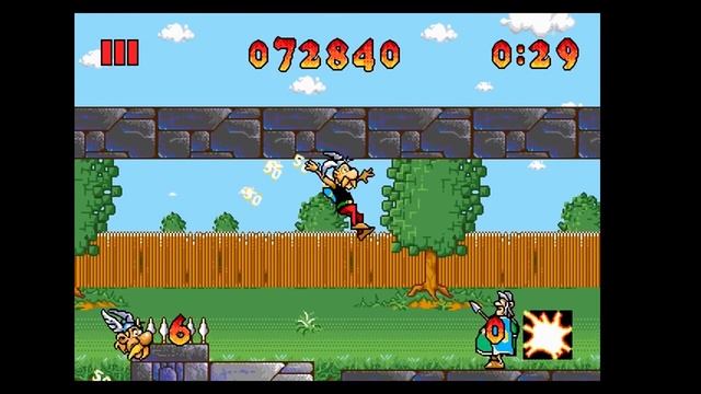 Asterix And The Great Rescue Прохождение (Sega Rus)