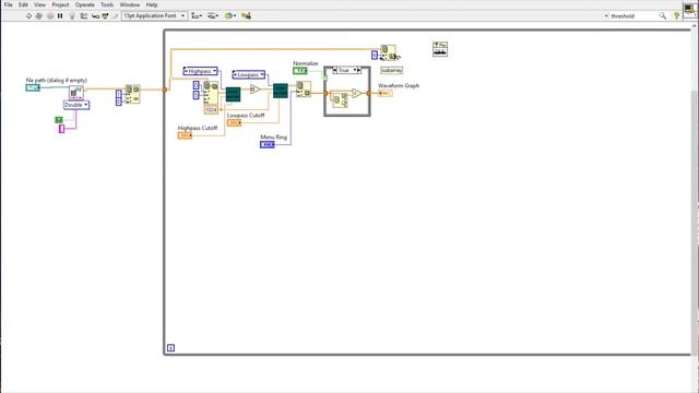 EMG Signal Processing In LabVIEW