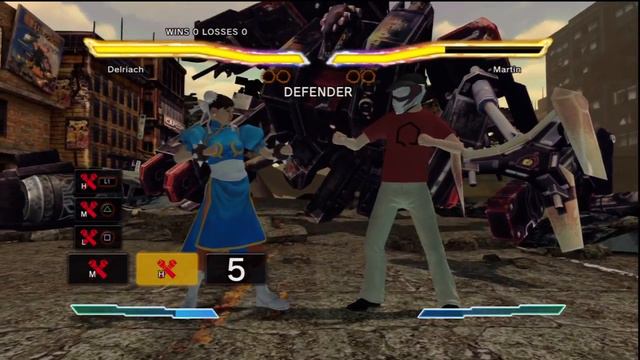 Street Fighter x Tekken PlayStation Home Fighter Gameplay смотреть онлайн