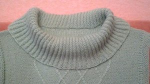 ВЯЗАНЫЙ ЖИЛЕТ С ВОРОТНИКОМ ХОМУТ. ОЧЕНЬ ПРОСТО