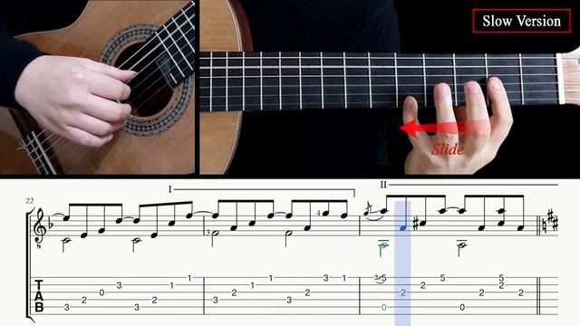 While My Guitar Gently Weeps - Fingerstyle Lesson + TAB смотреть онлайн
