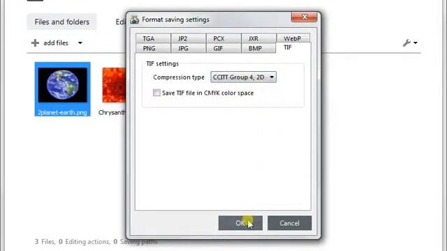 Add TIFF compression during conversion with reaConverter смотреть онлайн