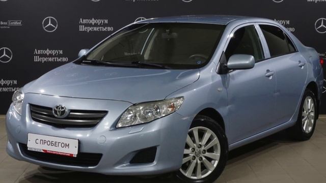 Toyota Corolla 2007 года, с пробегом 130826 км, по цене 655000 рублей смотреть онлайн