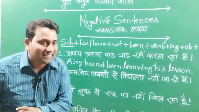 present perfect continuous tense negative sentences By Amitabh sir #tense #englishgrammar смотреть онлайн