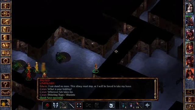 [BGEE #54] Baldur's Gate Playthrough - Shandalar's dungeon смотреть онлайн