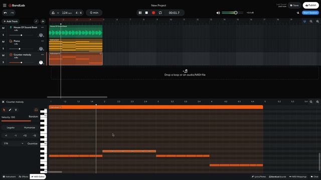 3 ways to make a bass line from chords with BandLab's free web Studio (BandLab Tutorial) смотреть онлайн