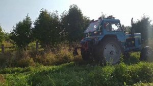 МТЗ-82 и бюджетная картофелекопалка