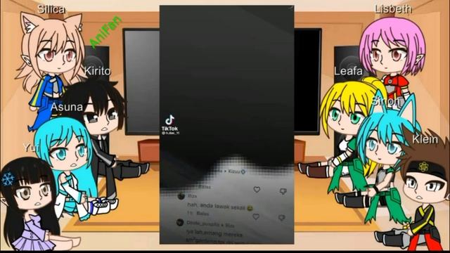 Мастера меча онлайн реация на Аноса Волдигоада