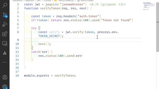 4 Backend JSON Web Token Login Axios смотреть онлайн