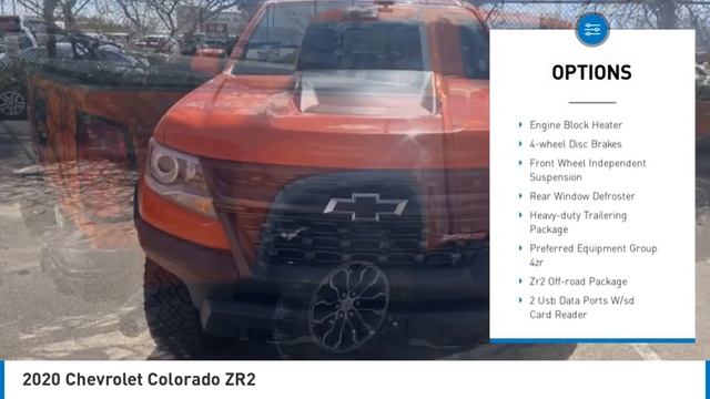 2020 Chevrolet Colorado Albuquerque New Mexico 2304522 смотреть онлайн