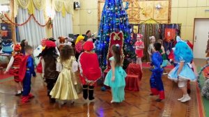 Новогодний утренник в детском саду Клюковка