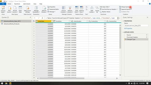 Power Bi - Merging Data | Connecting And Shaping Data Using Microsoft Power BI смотреть онлайн