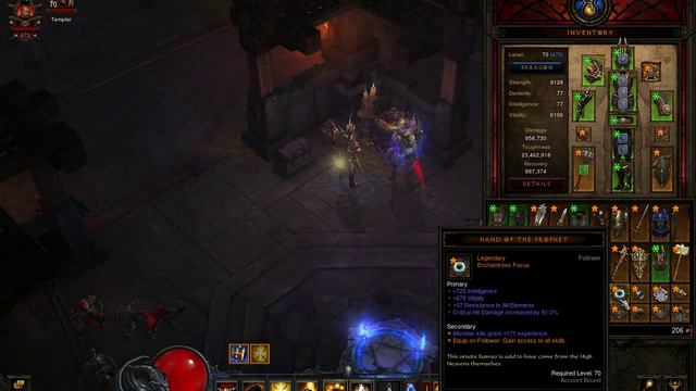 Diablo 3 PTR 2.3 Identifying 63 Legendaries and Artifacts T7 farmed w/Barbarian смотреть онлайн