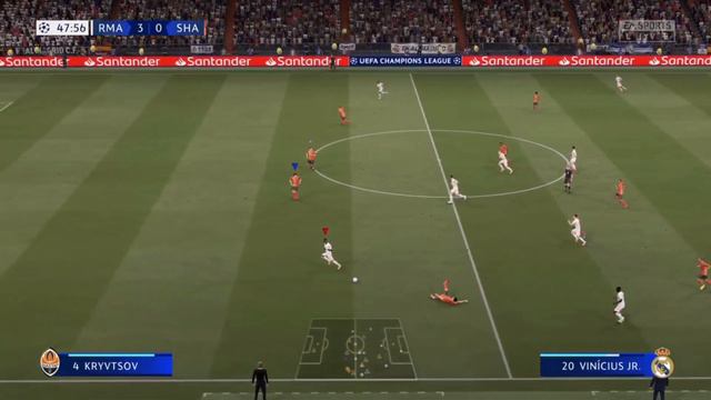 Real Madrid vs Shakhtar Donetsk 21/10/2020 UEFA Champions League смотреть онлайн