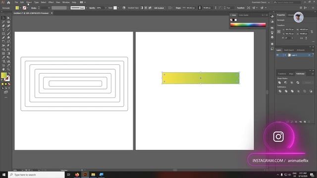 How to Create Paper Cut Out Depth Effect in Adobe Illustrator || Animatie Flix смотреть онлайн