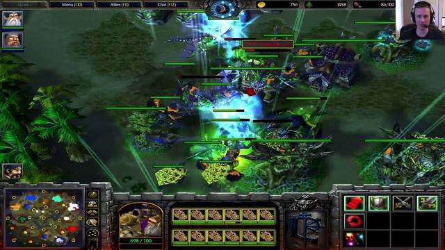 Warcraft 3 - HUMAN IMBALANCE vs UNDEAD IMBALANCE смотреть онлайн