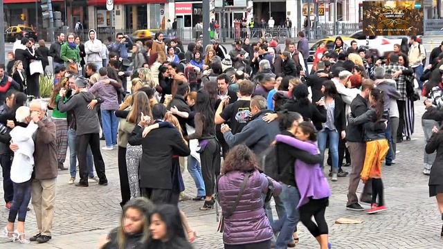 Tango Flashmob Buenos Aires. Adelanto del Video. смотреть онлайн