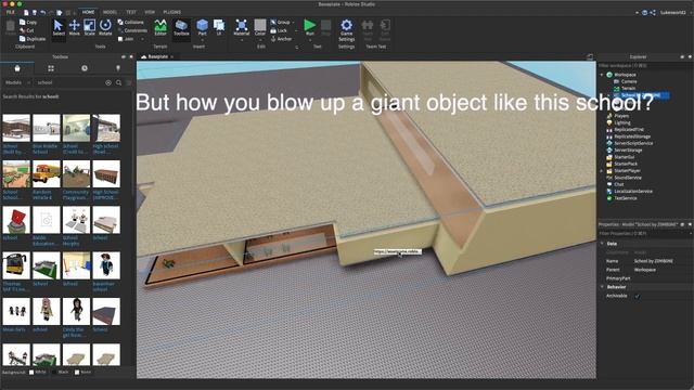How to make a bomb in Roblox Studio - Luke's Tutorials #1 смотреть онлайн