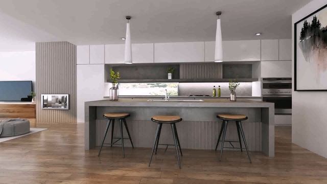 Kitchen Interior Design 3d смотреть онлайн