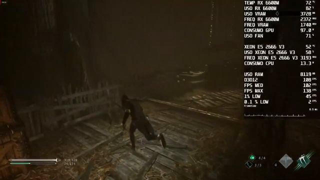 Thymesia - RX 6600M 8GB, E5 2666 V3 e 32GB RAM смотреть онлайн