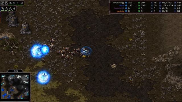 NINJA BASE! Effort ?? ! Stork ??! on Eclipse - StarCraft - Brood War REMASTERED смотреть онлайн