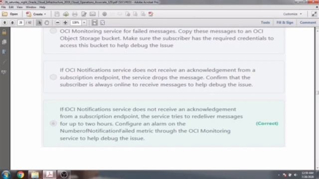 1Z0-1067-Oracle Cloud Infrastructure 2019 Cloud Operations Associate смотреть онлайн