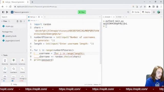 Username Generator (PYTHON) смотреть онлайн