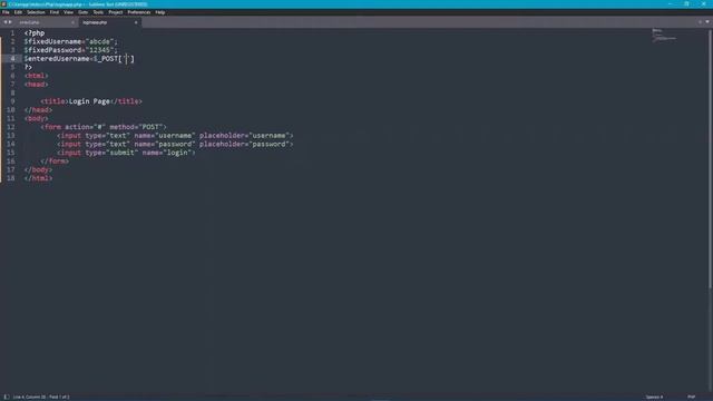 How to Make a Basic Login Form Using PHP and HTML смотреть онлайн