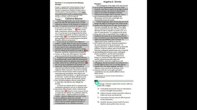 Video 4 - A SAT Dual Great Global Conversation Passage. A detailed walkthrough to help you EXCEL. смотреть онлайн