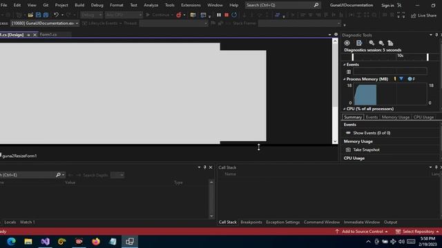 Guna UI2 Resize Form Component смотреть онлайн