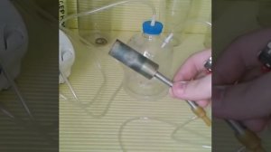 Самодельная бензиновая горелка для плавки золота