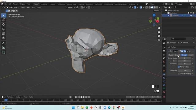 Remesh Modifier in Blender - 53# смотреть онлайн