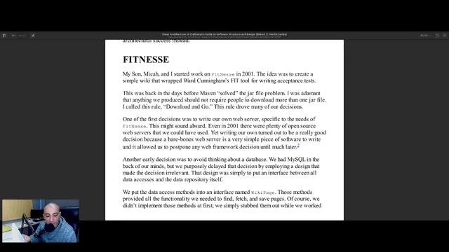17) {.".} ~ Arquitectura limpia : guía para especialistas en la estructura y el diseño de software. смотреть онлайн