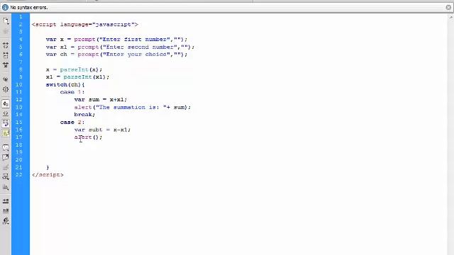 JavaScript Switch Case Statement Part2 смотреть онлайн
