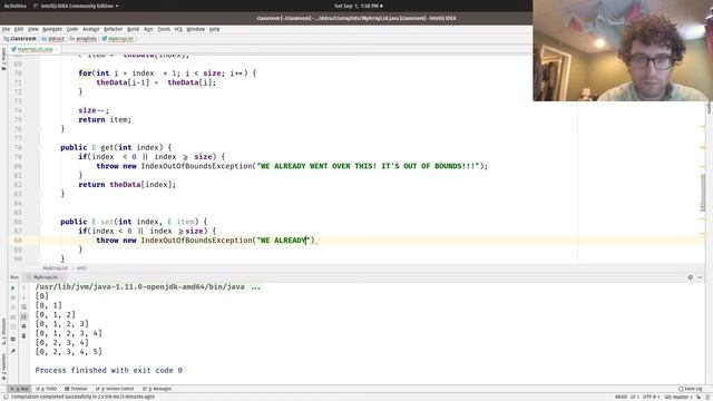 CIS 2168 Flipped - ArrayList Finishing Touches смотреть онлайн