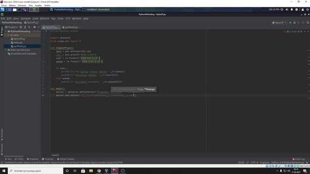 Python İle Yetkisiz Girişler İçin Ftp dinleyicisi смотреть онлайн