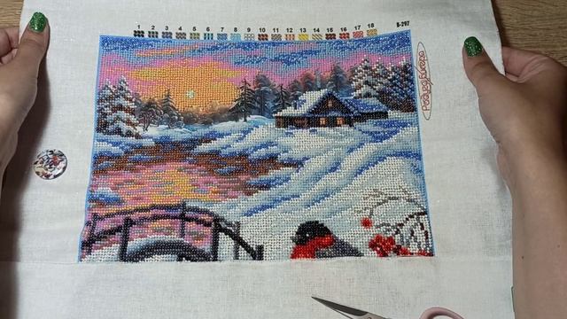 Завеса тайны. Секретный проект от Радуги бисера.Половина работы!10.08.22г. смотреть онлайн