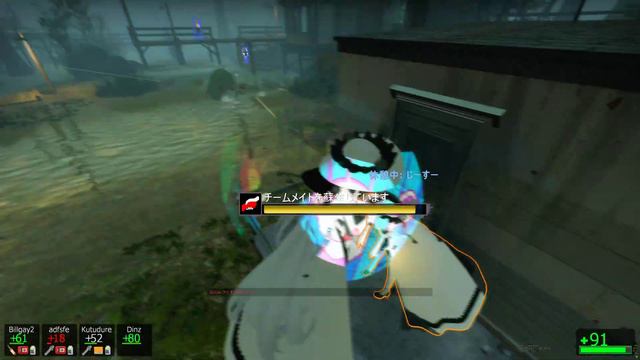 Left 4 Dead 2 Azur Lane MOD v3 + HD picture quality MOD Swamp Fever full map 21 July 2021 смотреть онлайн