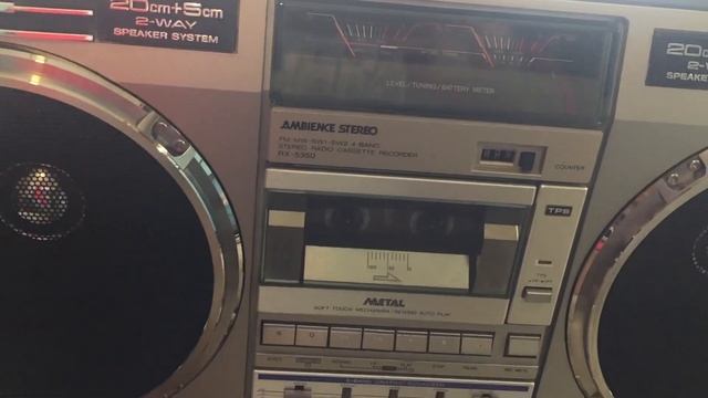 National Panasonic RX-5350. Блюпуп 5.0 установлен .TPS отремонтирован . Коррекция ВЧ сделана.Звучит смотреть онлайн