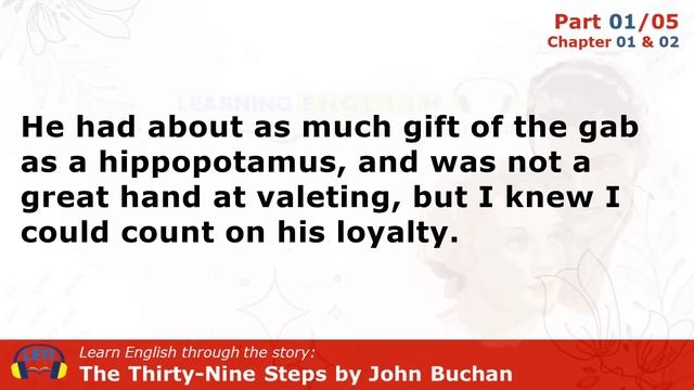 Learn English through story ? level 7 ? The Thirty Nine Steps by John Buchan (Part 01/05) смотреть онлайн