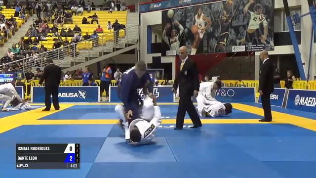 Ismael Silva VS Dante Leon | World Championship IBJJF 2017 смотреть онлайн
