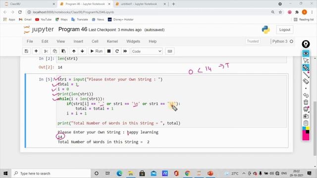 Learn Python in Tamil | How to Count Number of Words in a Sentence | GURUKULA | [TAMIL] смотреть онлайн