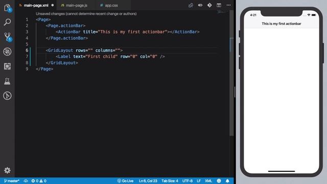NativeScript Tutorial #13: GridLayout смотреть онлайн