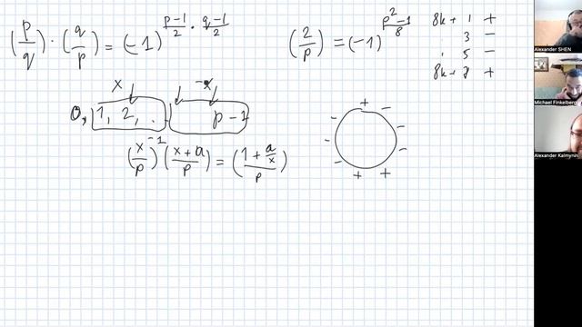 10 (часть 2, квадратичные вычеты, диофантовы уравнения) смотреть онлайн