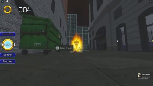 SONIC MOVIE EXPERIENCE *How To Get Robotnik Badge* Roblox смотреть онлайн